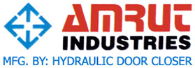 Logo - Amrut Industries Rajkot - Hydraulic Door Closer