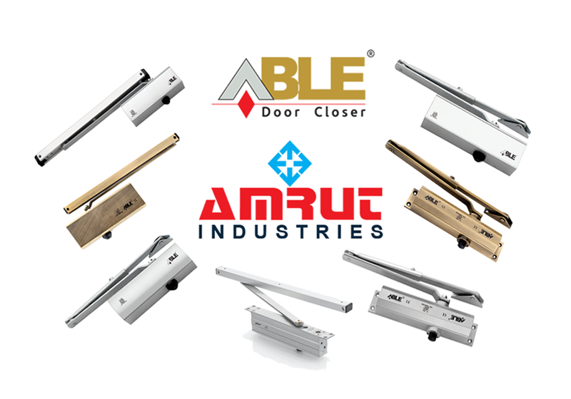 Able Brand Hydraulic Door Closer Manufacturers - Suppliers Amrut Industries Rajkot - Gujarat - India Best Quality - Best Price